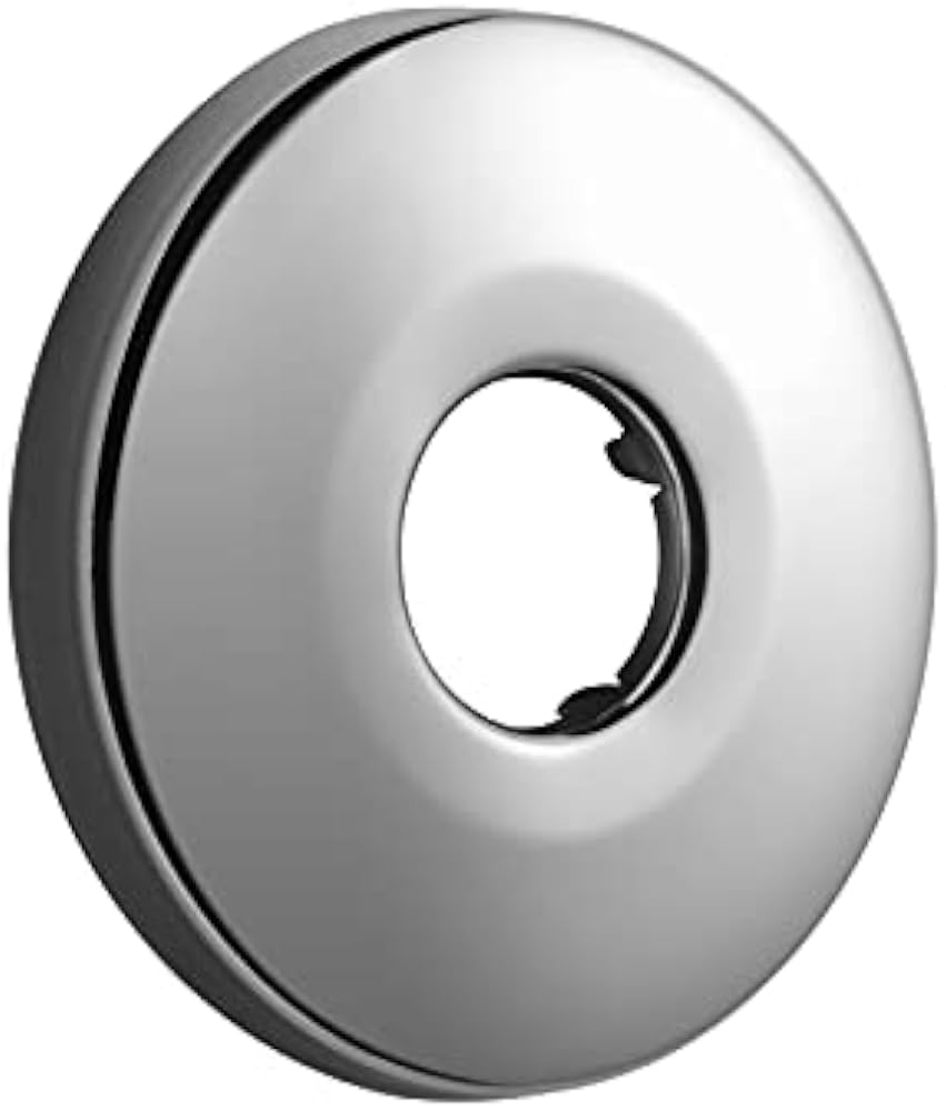 Shower arm replacement flange