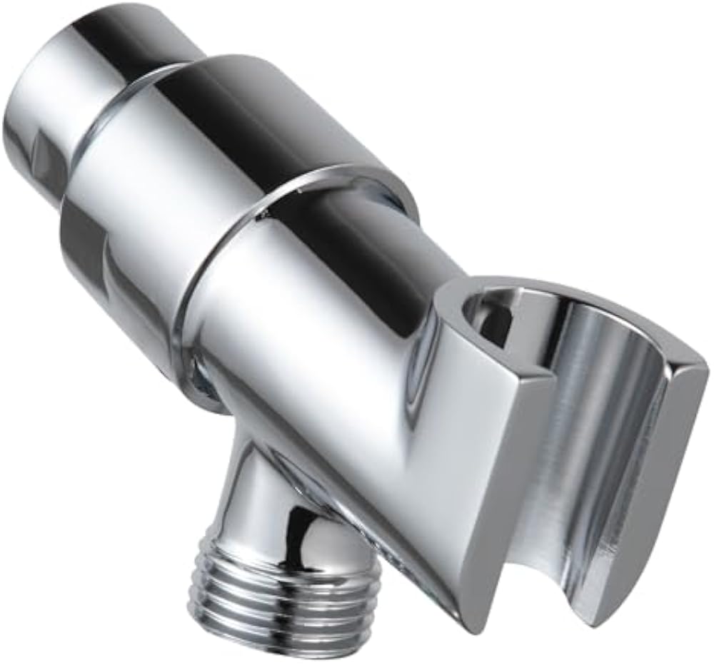 Adjustable shower arm mount