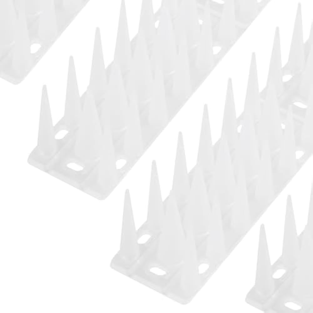 Plastic bird spikes